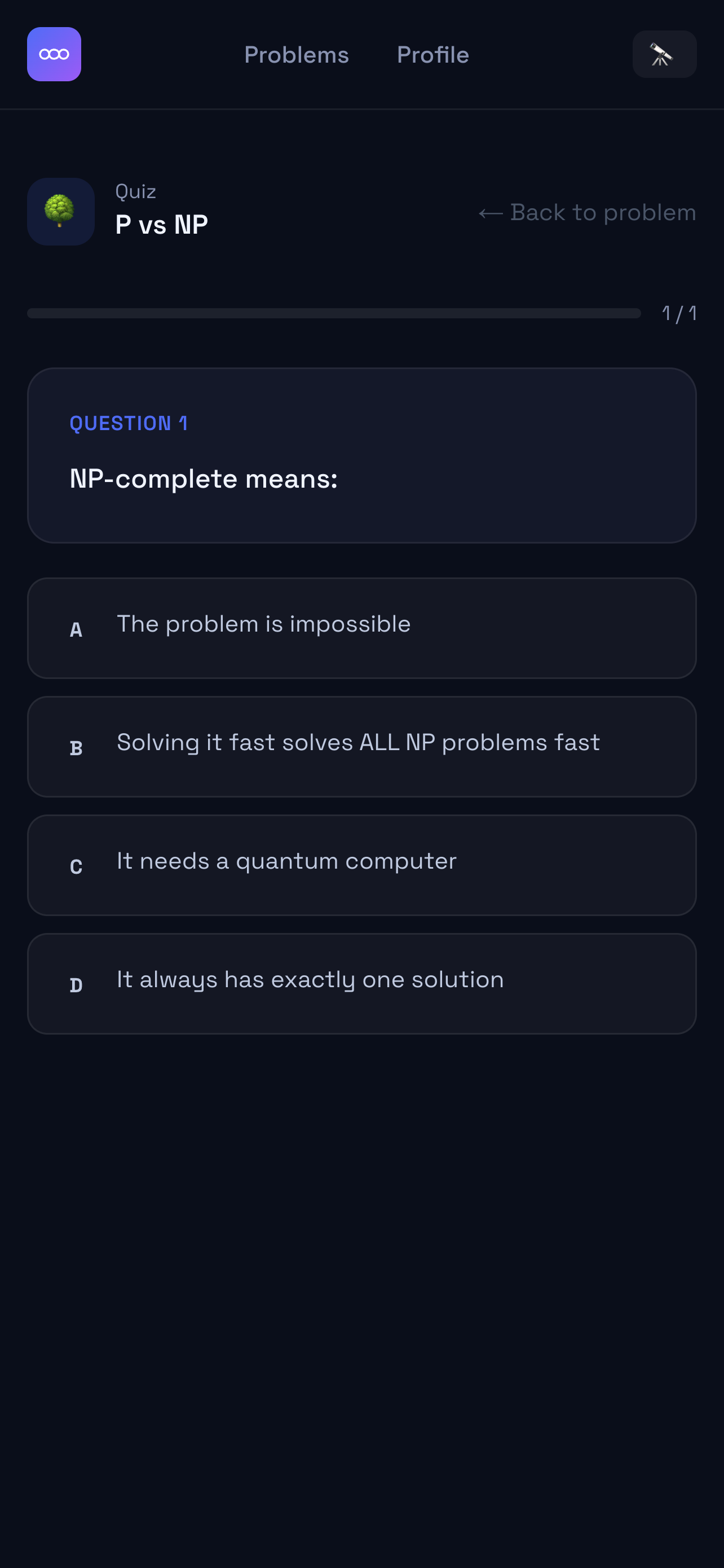 Millennium Problems screenshot 5